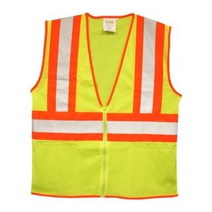 Class 2 Hi Vis Lime/Yellow Safety Vest